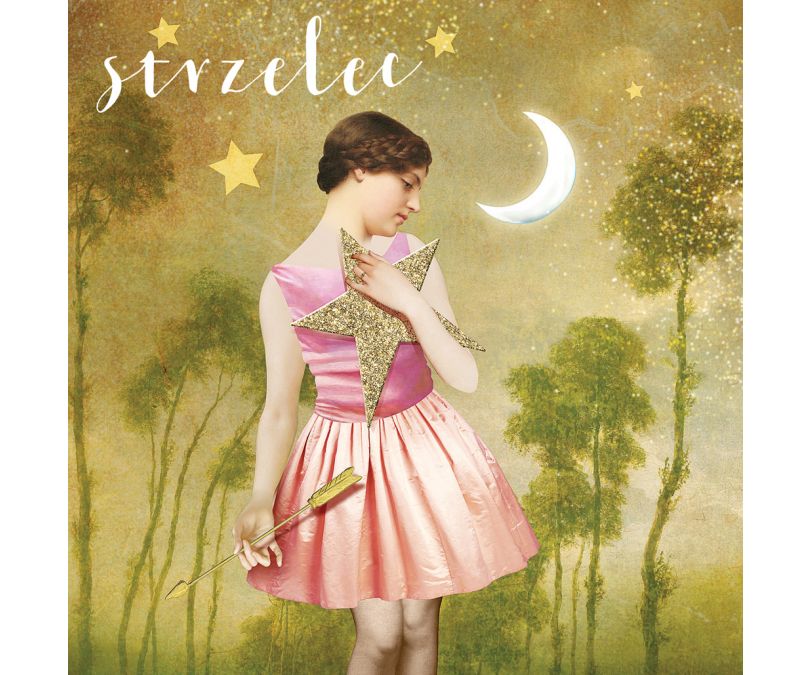 Plakat znaki zodiaku - Strzelec
