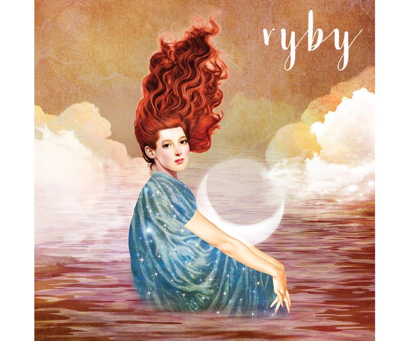 Plakat znaki zodiaku - Ryby