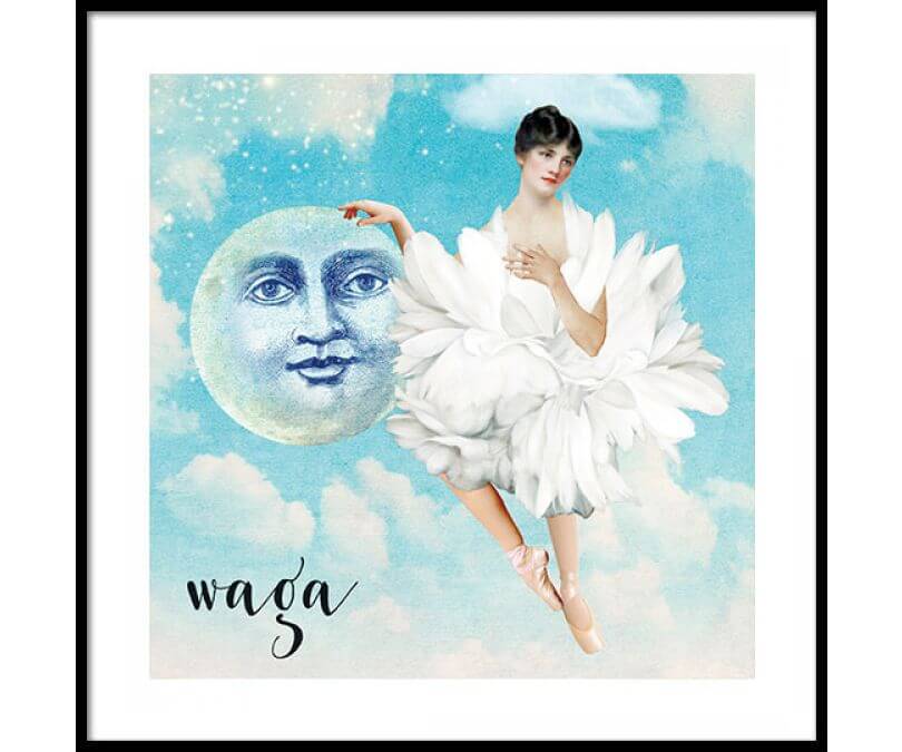 Plakat znaki zodiaku - Waga