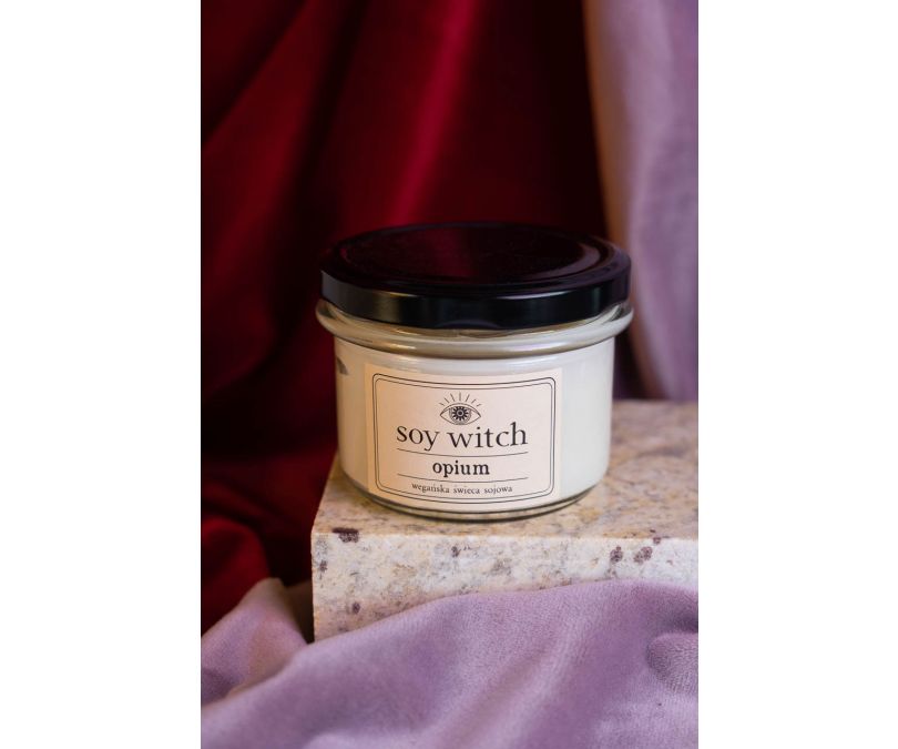 Świeca sojowa opium Soy Witch 235 ml
