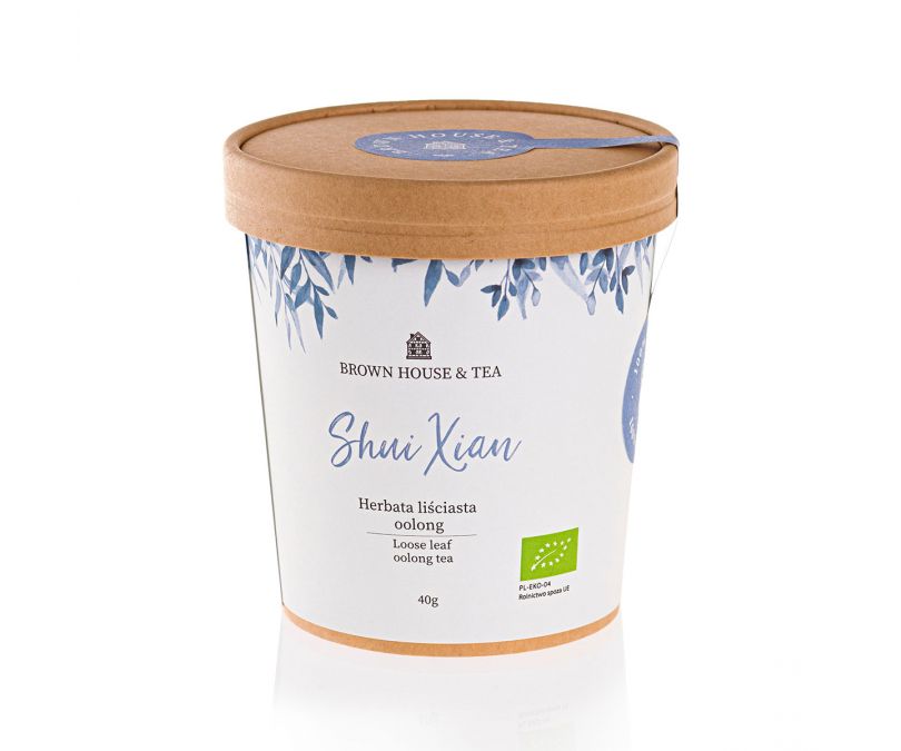 Shui Xian turkusowa herbata oolong