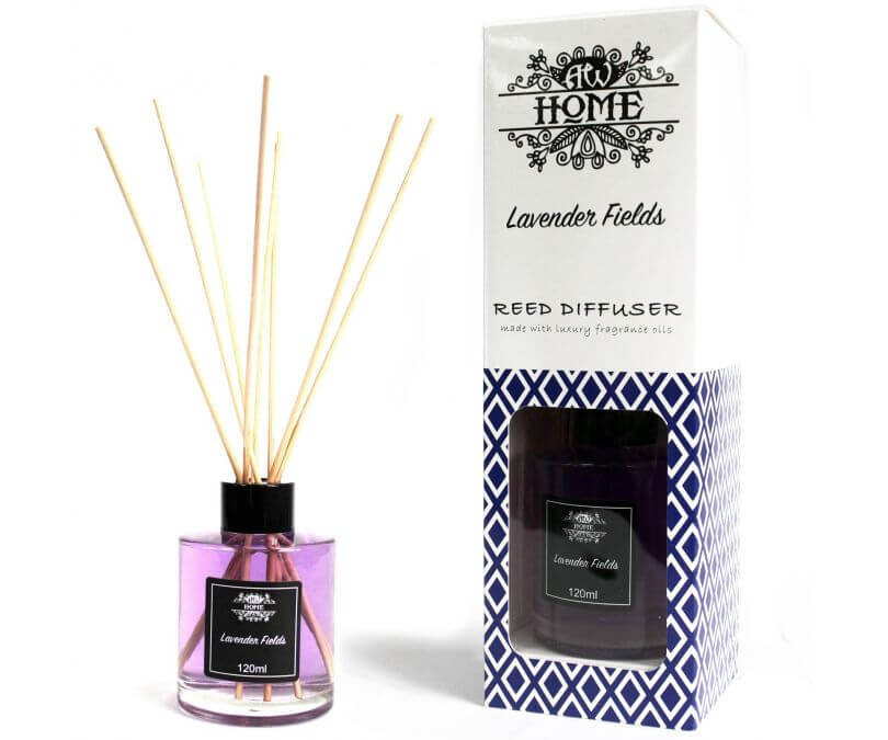 Dyfuzor Zapachowy 120 ml Pola Lawendowe